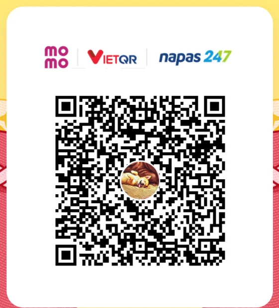 Mã QR chuyển khoản cho quỹ quạt máy của chó Vàng